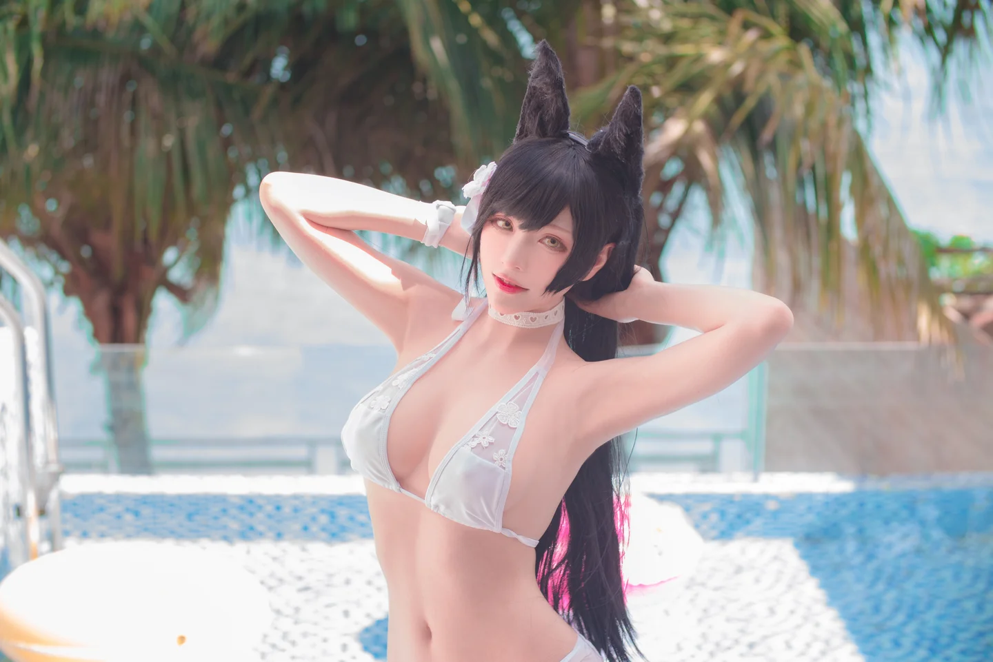 起司块wii - 爱宕泳装 [42P-255MB] tg@simisebaisi 【丝足阁】001.webp